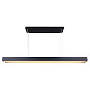 Canarm Jaco 47-1/4" Wide Integrated LED Linear Chandelier with Warm White Integrated LEDs Black