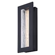 Canarm Kingsly 15" Tall LED Wall Sconce Black