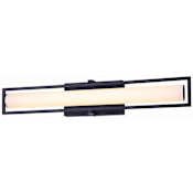 Canarm Jori 25" Wide LED Bath Bar Black