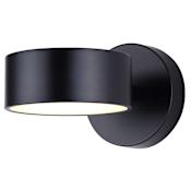 Canarm Montgomery 5" Tall Wall Sconce Black