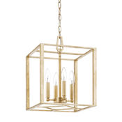 Capital Lighting Regan 4 Light 12" Wide Chandelier Capital Gold