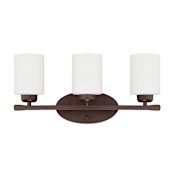 Capital Lighting Dixon 3 Light 21" Wide Bathroom Vanity Light Bronze