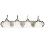 Capital Lighting 4 Light 30" Wide Bathroom Vanity Light Matte Nickel