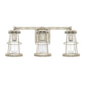 Capital Lighting Beaufort 3 Light 23" Wide Bathroom Vanity Light Mystic Sand