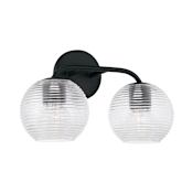 Capital Lighting Dolan 2 Light 16" Wide Vanity Light Matte Black