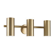 Capital Lighting Robbie 3 Light 24" Wide Vanity Light Aged Brass