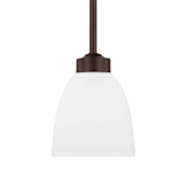 Capital Lighting Jameson 5" Wide Mini Pendant Bronze