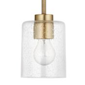Capital Lighting Greyson 5" Wide Mini Pendant Aged Brass