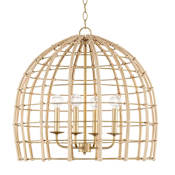 Capital Lighting Wren 4 Light 23" Wide Chandelier Matte Brass