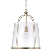 Capital Lighting Madison 14" Wide Pendant Aged Brass