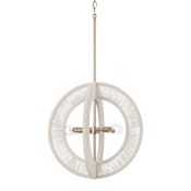 Capital Lighting Delaney 4 Light 18" Wide Candle Style Chandelier Matte Brass