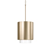 Capital Lighting Weller 12" Wide Pendant Matte Brass