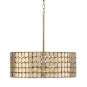 Capital Lighting Eliana 4 Light 22" Wide Pendant Champagne Brass