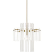 Capital Lighting Blair 15" Wide Pendant Aged Brass
