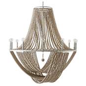 Capital Lighting Kayla 12 Light 42" Wide Beaded Chandelier Mystic Sand