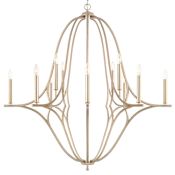 Capital Lighting Claire 12 Light 48" Wide Candle Style Chandelier Brushed Champagne