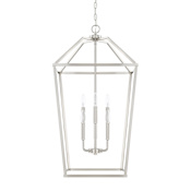 Capital Lighting 6 Light 17" Wide Taper Candle Chandelier Brushed Nickel