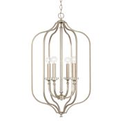Capital Lighting Breigh 4 Light 18" Wide Abstract Pendant Brushed Champagne