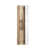 Capital Lighting Lyra 2 Light 22" Tall Bathroom Sconce Aged Brass