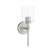 Capital Lighting Greyson 16" Tall Bathroom Sconce Brushed Nickel