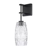 Capital Lighting 17" Tall Wall Sconce Matte Black