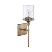 Capital Lighting Colton 17" Tall Bathroom Sconce Aged Brass