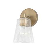 Capital Lighting Baker 9" Tall Wall Sconce Aged Brass