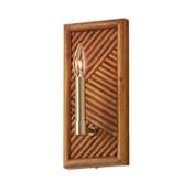 Capital Lighting Soleil 13" Tall Wall Sconce Matte Brass