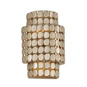Capital Lighting Eliana 2 Light 14" Tall Wall Sconce Champagne Brass