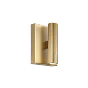 Capital Lighting Ian 6" Tall LED Wall Sconce Aged Brass