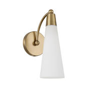 Capital Lighting Tess 13" Tall Wall Sconce Aged Brass