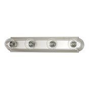 Capital Lighting 4 Light 24" Wide Vanity Strip Matte Nickel