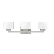 Capital Lighting Tahoe 3 Light 26" Wide Bathroom Vanity Light Brushed Nickel