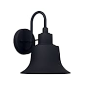 Capital Lighting Brock 12" Tall Outdoor Wall Sconce Black