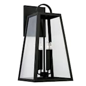 Capital Lighting Leighton 4 Light 23" Tall Outdoor Wall Sconce Black