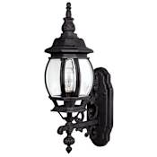 Capital Lighting French Country 19" Tall Outdoor Wall Sconce Black
