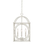 Capital Lighting Brea 4 Light 12" Wide Lantern Chandelier Sand Dollar