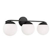 Capital Lighting Oliver 3 Light 26" Wide Vanity Light Matte Black
