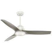 Casablanca 52" Indoor Ceiling Fan with LED Light Kit and Hand Held Remote Fresh White