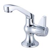 Central Brass Deck Mounted Single Handle Dishwasher Faucet Polished Chrome