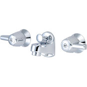 Central Brass Wall Mounted Bathroom Sink Faucet from the 4-6 series Polished Chrome