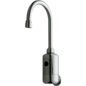 Chicago Faucets Electronic Metering Faucet with Infrared Sensor Chrome