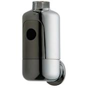 Chicago Faucets Wall Mounted Metering Faucet with Electronic Sensor and Automatic Shut-Off Chrome