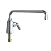 Chicago Faucets Commercial Grade Single Hole Laundry / Service Faucet with Lever Handle Chrome