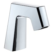 Chicago Faucets EQ Angular 0.5 GPM Single Hole Bathroom Faucet with Single Hole Application Chrome