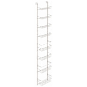 ClosetMaid 77" H x 12" W - 8 Shelf Over the Door or Wall Mounted Storage Rack White