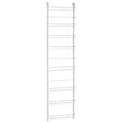 ClosetMaid 77" H x 18" W - 8 Shelf Over the Door or Wall Mounted Storage Rack White