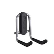 ClosetMaid Heavy Duty 2-3/4"W x 4"D Industrial Strength Garage Storage Wall Mount Padded Tool, Hose, Cord Hook Silver