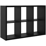 ClosetMaid Cube 43-13/16" Wide 6 Shelf Shelving Unit Black