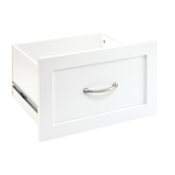 ClosetMaid SuiteSymphony 16"W x 10"D Drawer For Closet Organization System Pure White